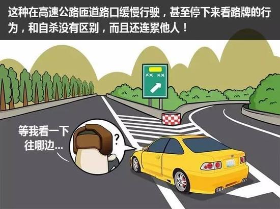 開車慢就一定安全？ 錯，這7種情況非常危險